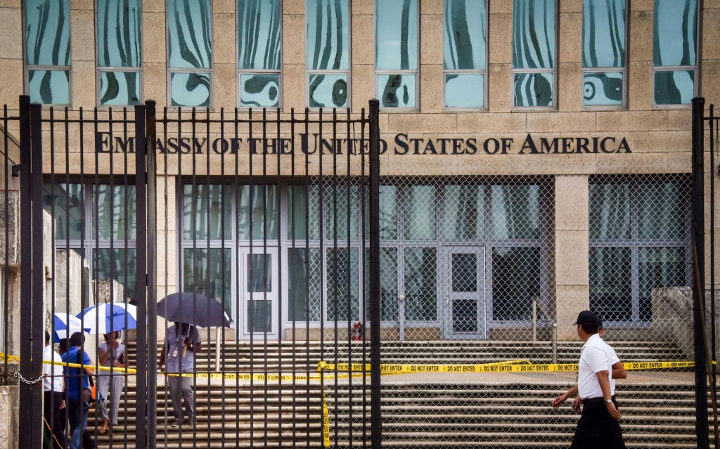 bâtiment de l’ambassade des États-Unis à La Havane