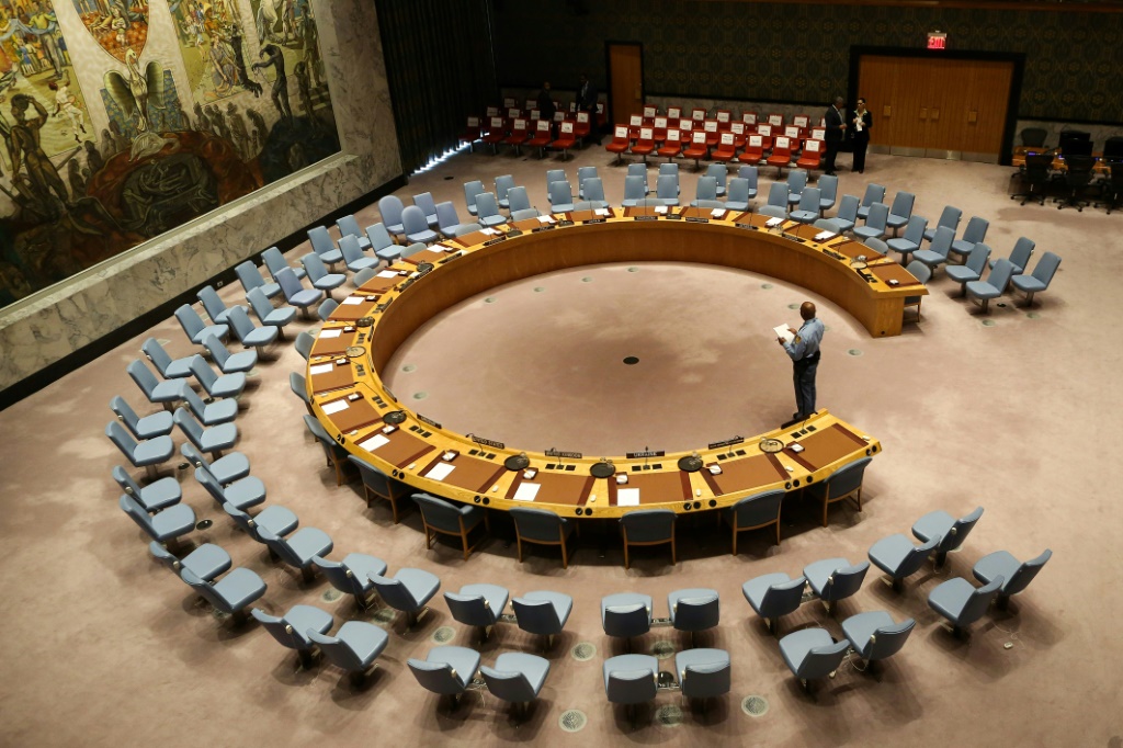 salle du Conseil de sécurité de l’ONU