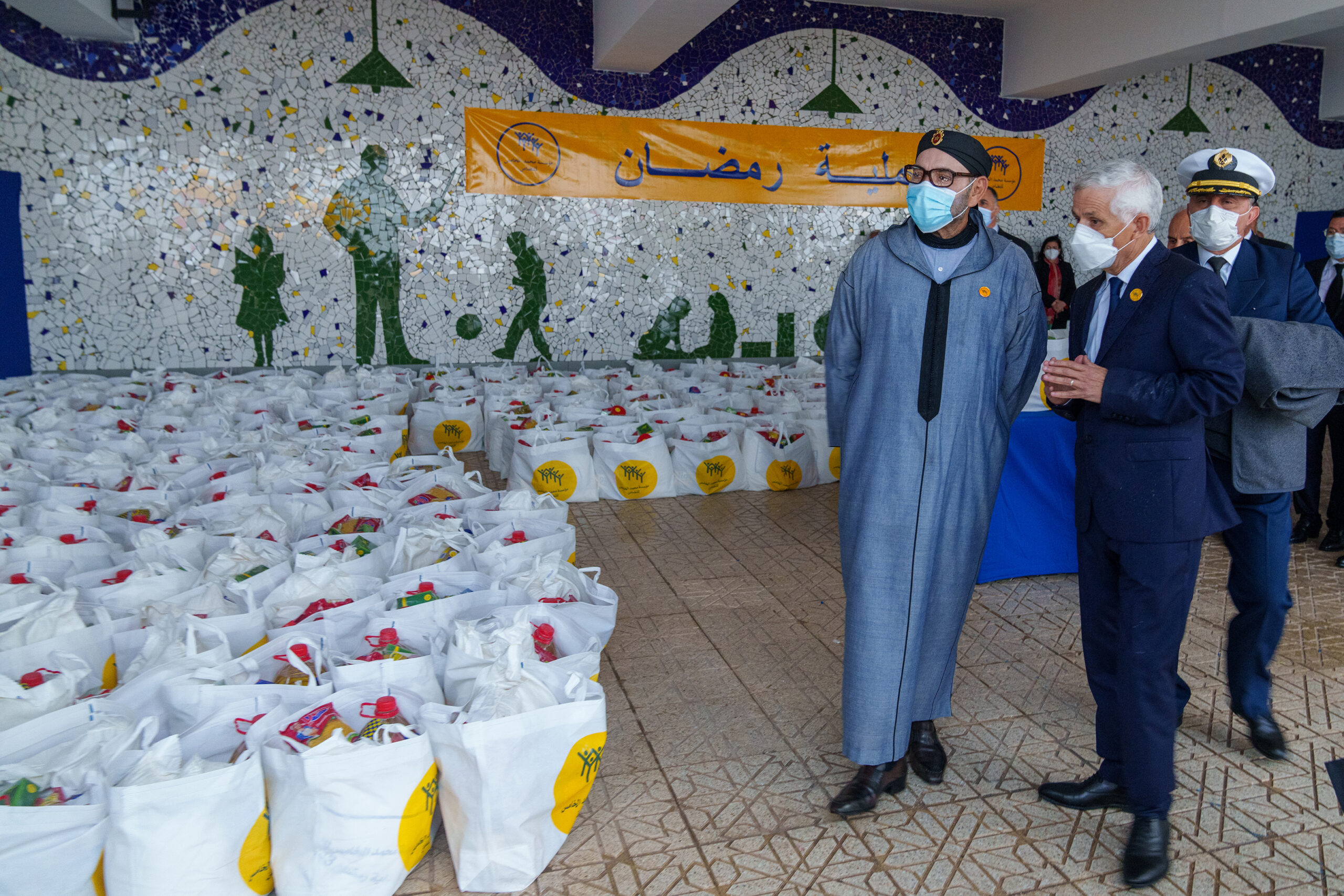 HM the King launches the national operation « Ramadan 1443 »