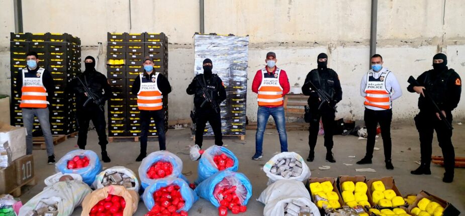 Tanger : Mise en échec d'une grande opération de trafic international de drogues