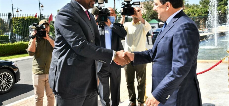 M. Nasser Bourita reçoit le ministre de la Coopération internationale et de la Promotion du partenariat public-privé du Congo, M. Denis Christel Sassou Nguesso
