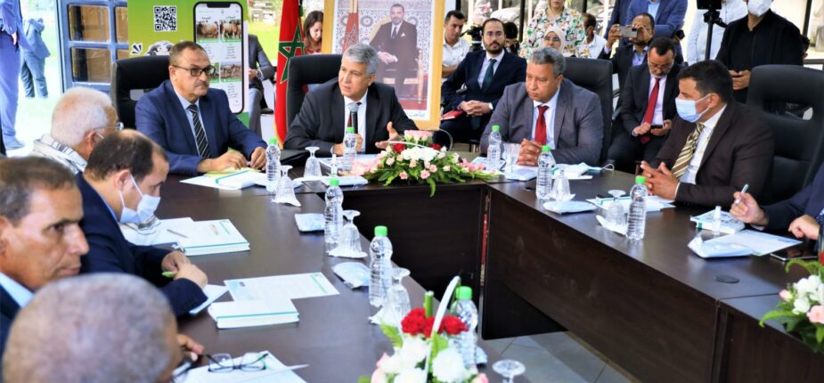 Cérémonie de lancement de la plateforme E-commerce « My ANOC Market » à l’occasion de Aid Al Adha