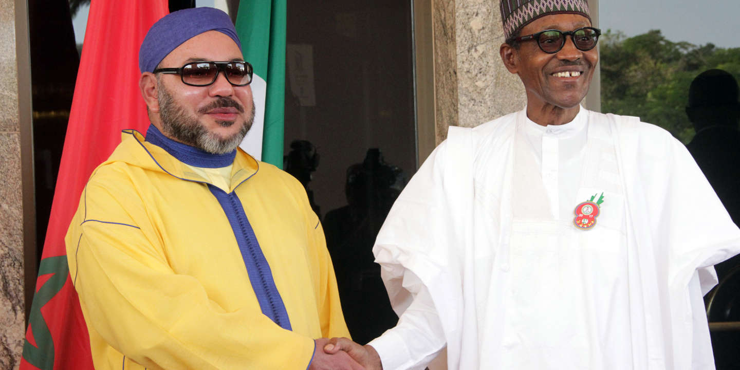 Maroc-Nigeria roi mohammed 6 et Muhammadu Buhari