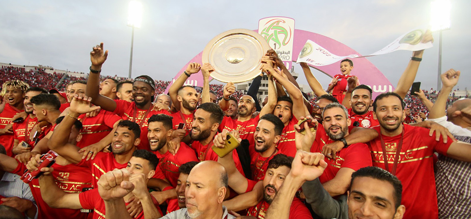 Wydad sacré champion de la botola