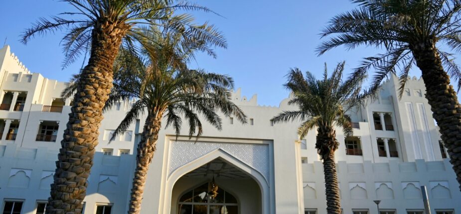 Le complexe hôtelier Al Messila, le 2 avril 2022 près de Doha, où la France séjournera pendant tout le Mondial au Qatar