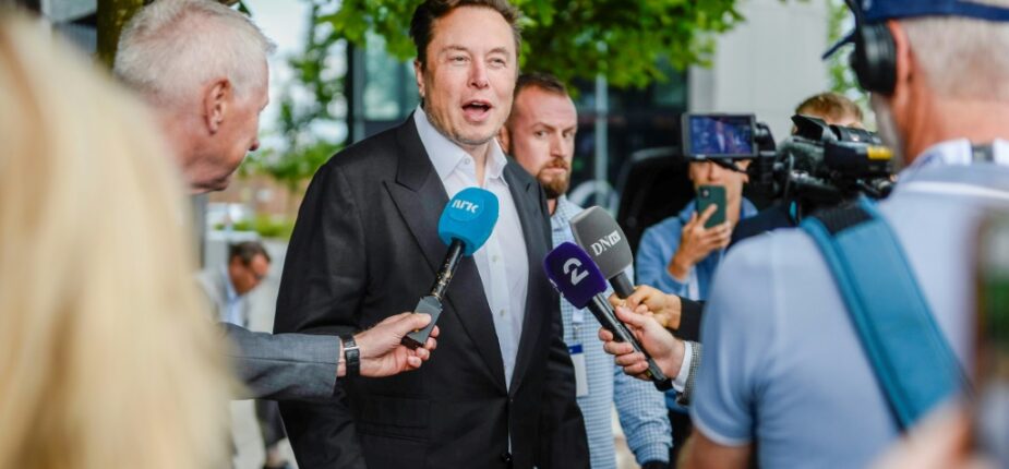 Elon Musk, le 29 août 2022 à Stavanger, en Norvège