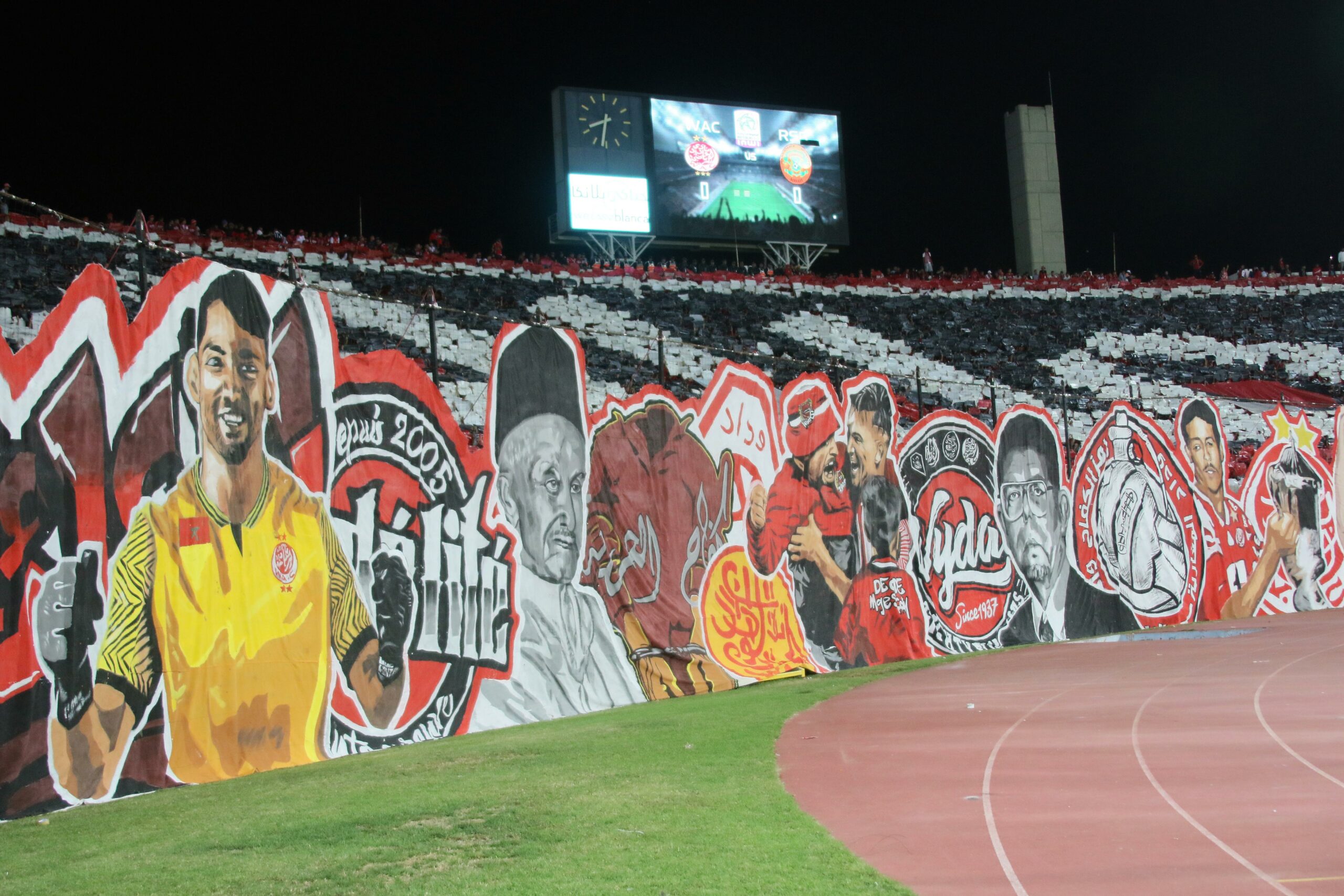 Tifo WAC Wydad