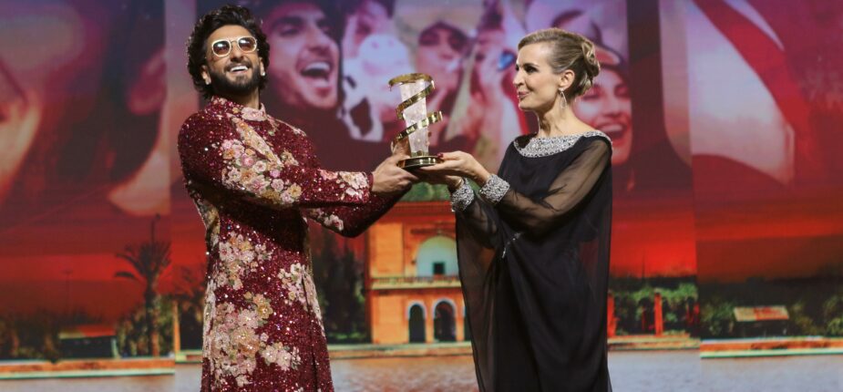 Le FIFM rend hommage à Ranveer Singh. Crédits photo : Ahmed Boussarhane/LNT