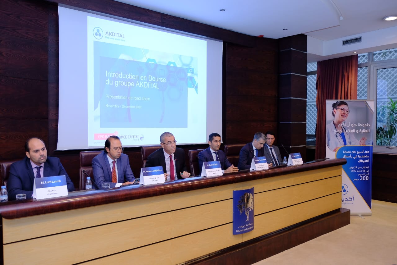 Conférence de présentation _ Introduction en Bourse de AKDITAL _ Mardi 22 Novembre 2022 1