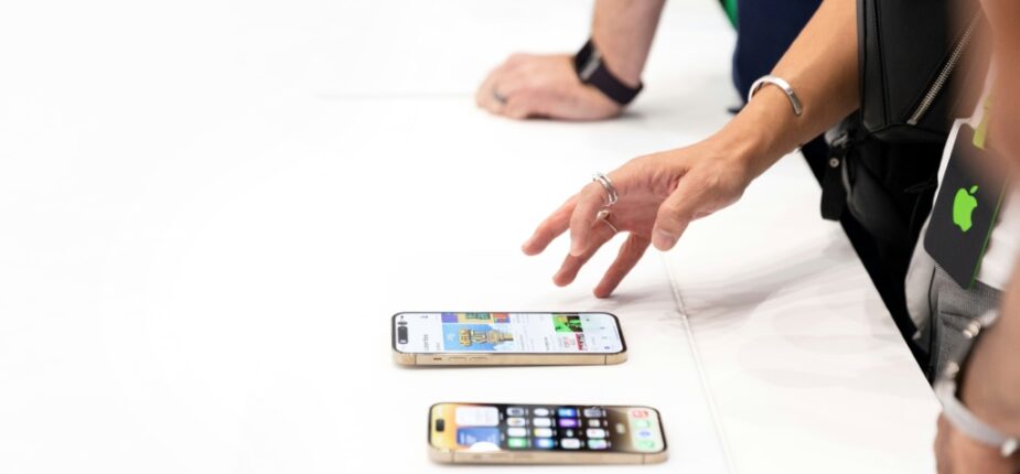 Les nouveaux iPhone 14 Pro et iPhone 14 Pro Max, présentés à Cupertino (Etats-Unis) le 7 septembre 2022