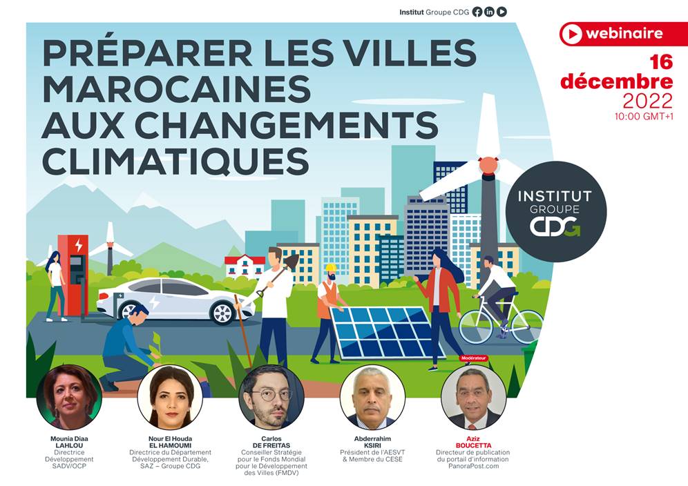 Comment préparer les villes marocaines aux changements climatiques
