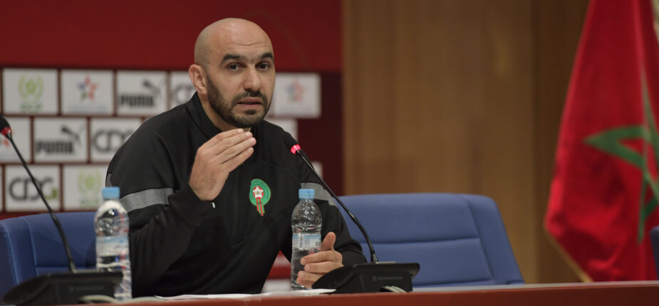 Conférence de presse du sélectionneur national Walid Regragui