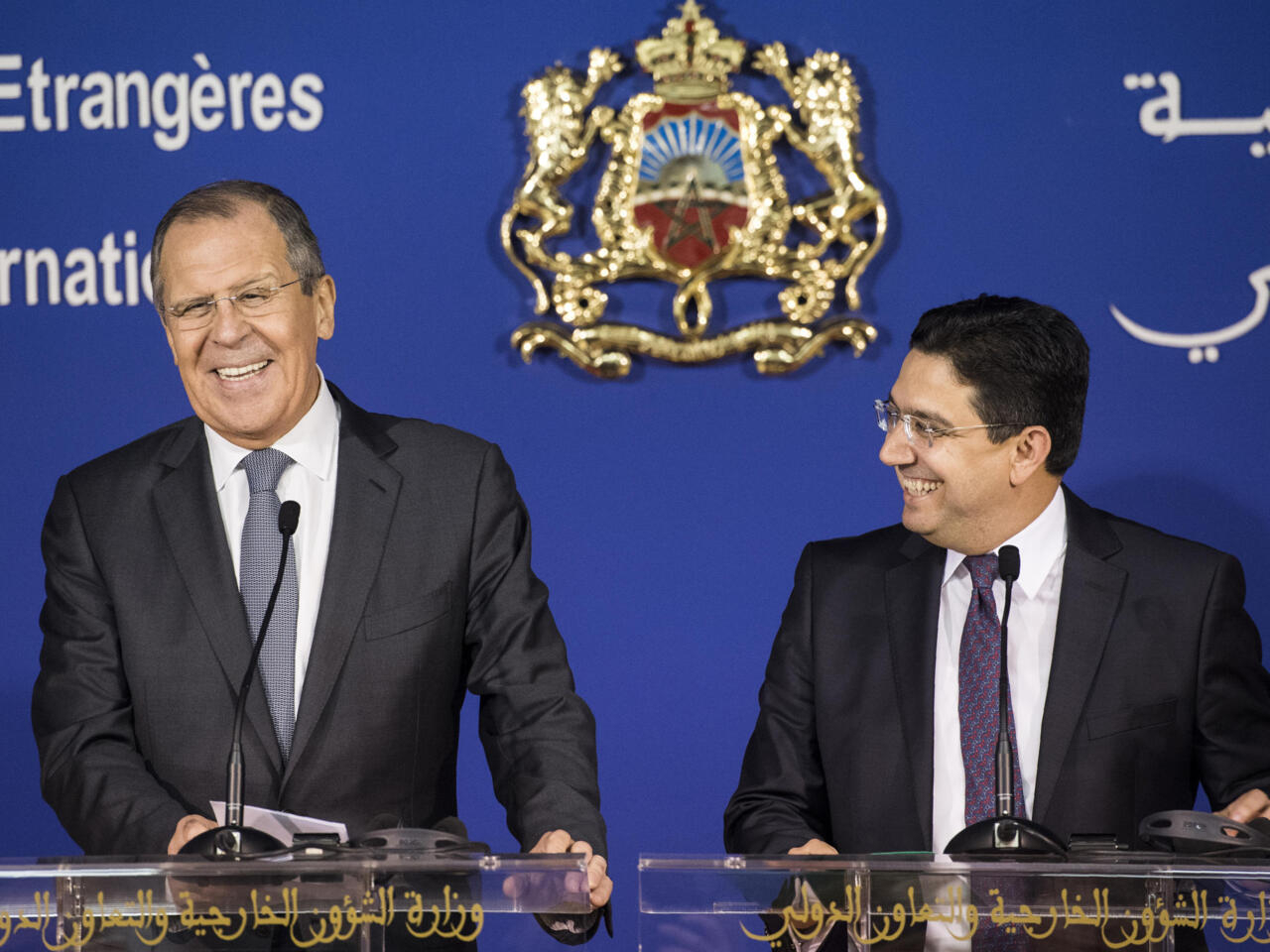Nasser Bourita et Sergueï Lavrov