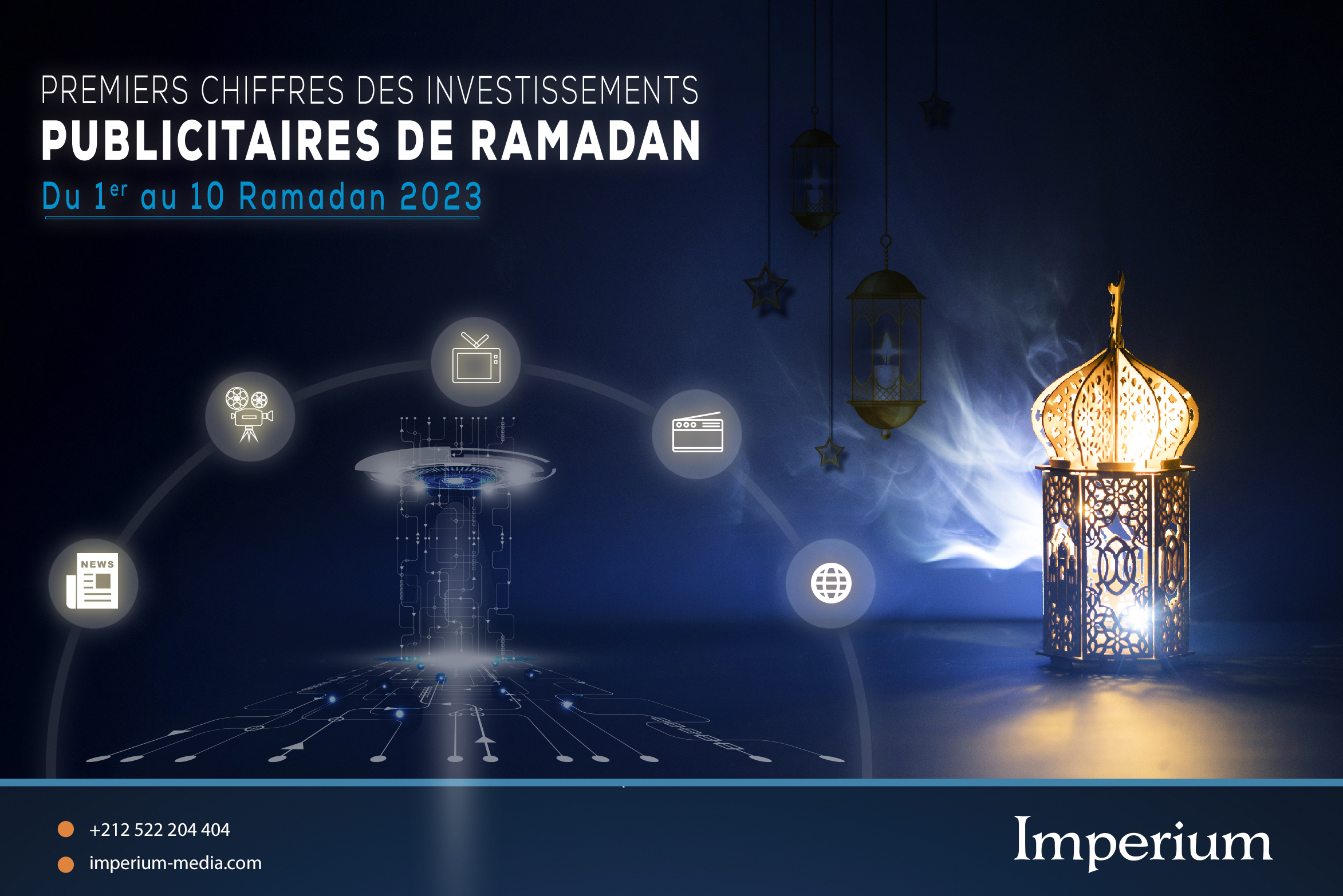 Arabic lantern, Ramadan kareem background
