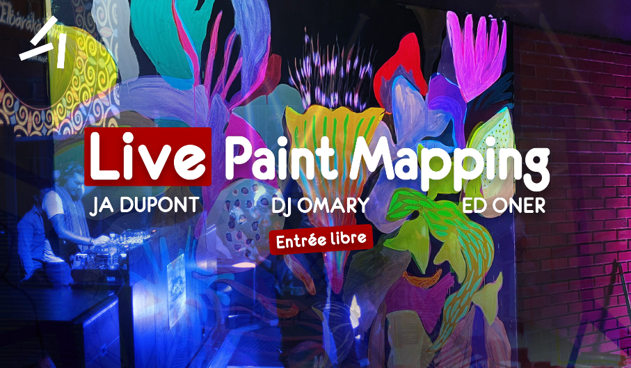Live Paint Mapping