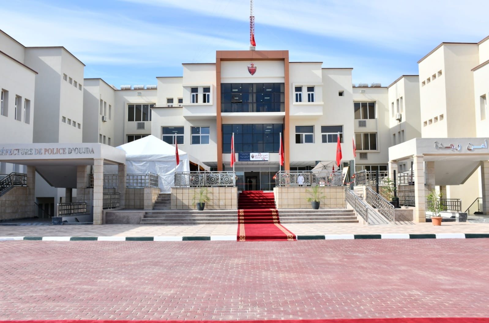 Oujda: Inauguration du nouveau siège de la préfecture de police