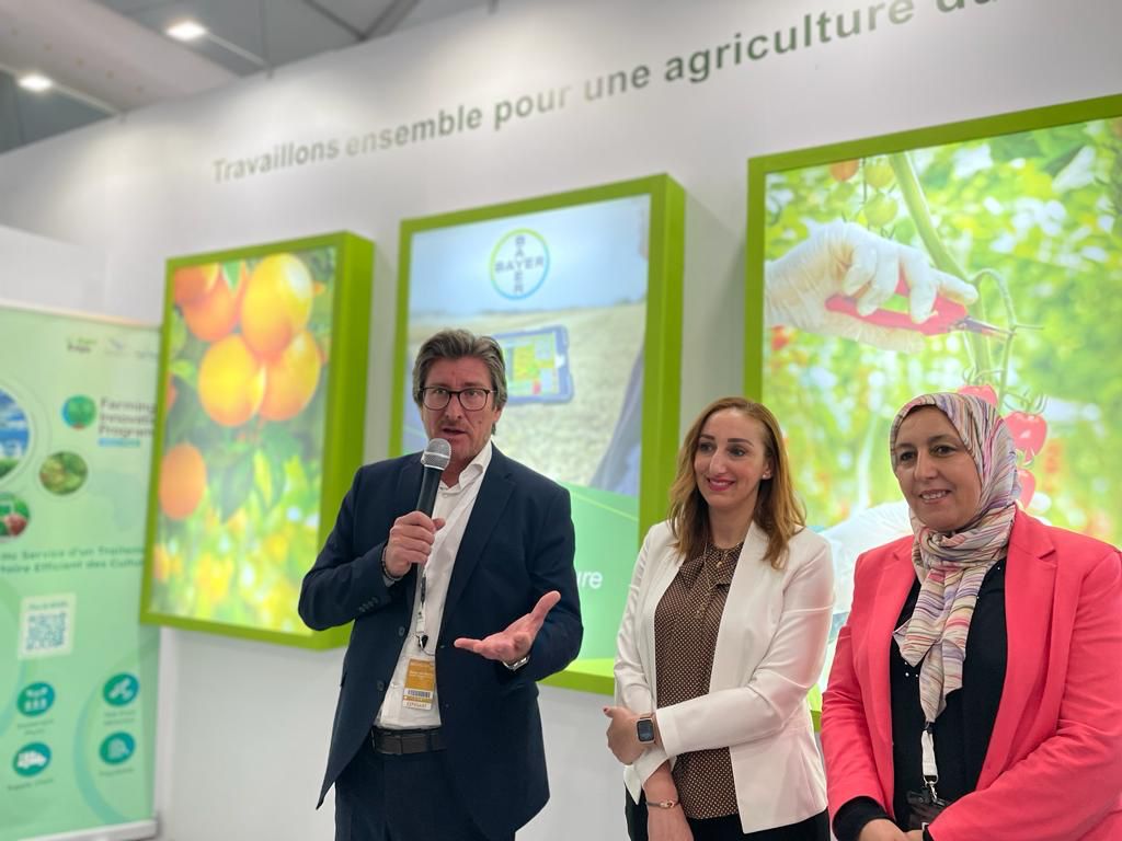 Photo 3 – Jean Baptiste Boulay, Directeur Général Bayer North Africa