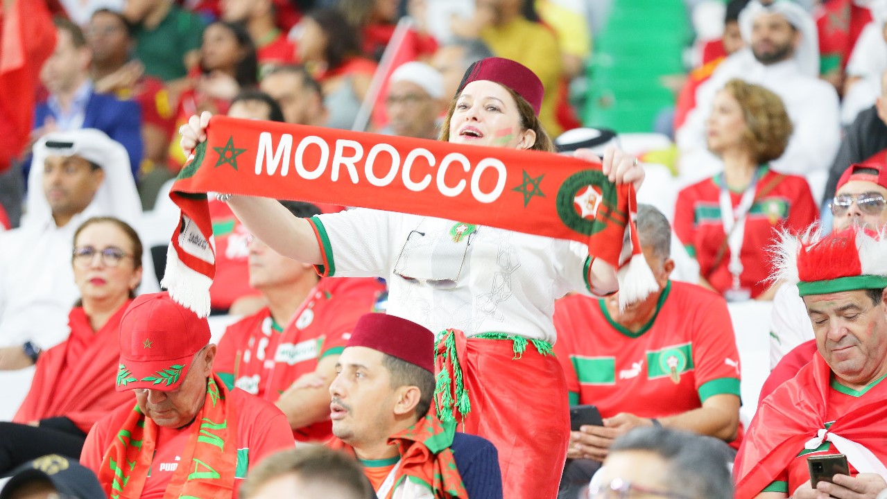 supporters équipe nationale maroc Qatar 2022