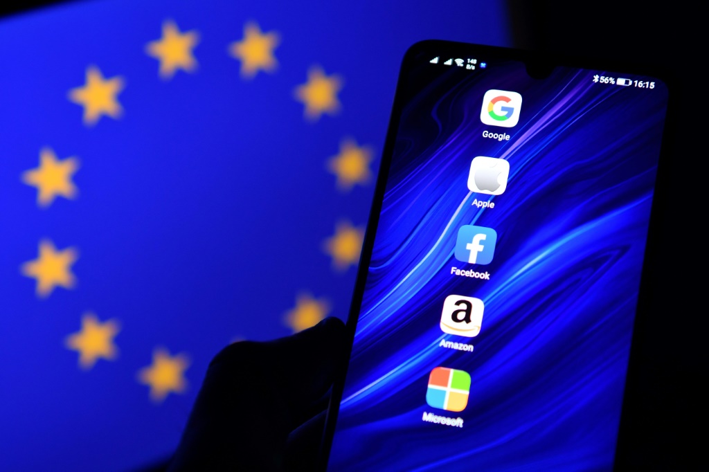 UE géants de la tech GAFA