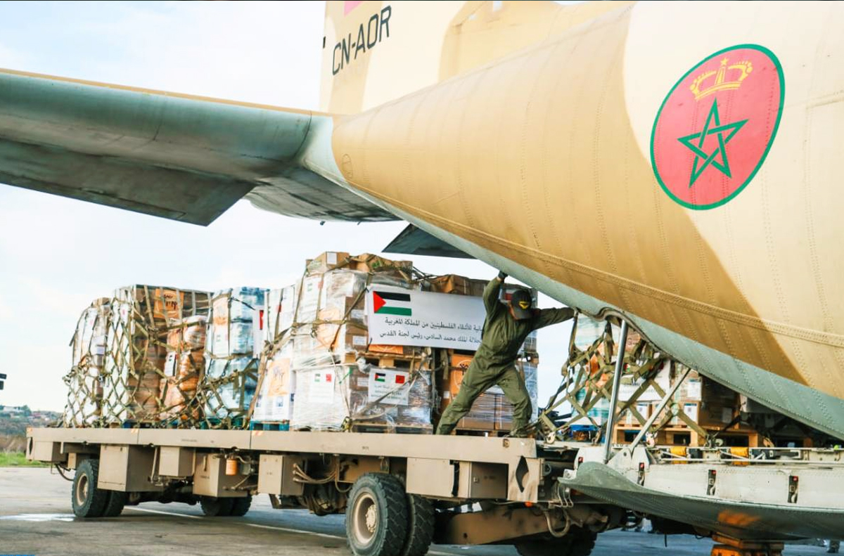 Aide humanitaire aux palestiniennes