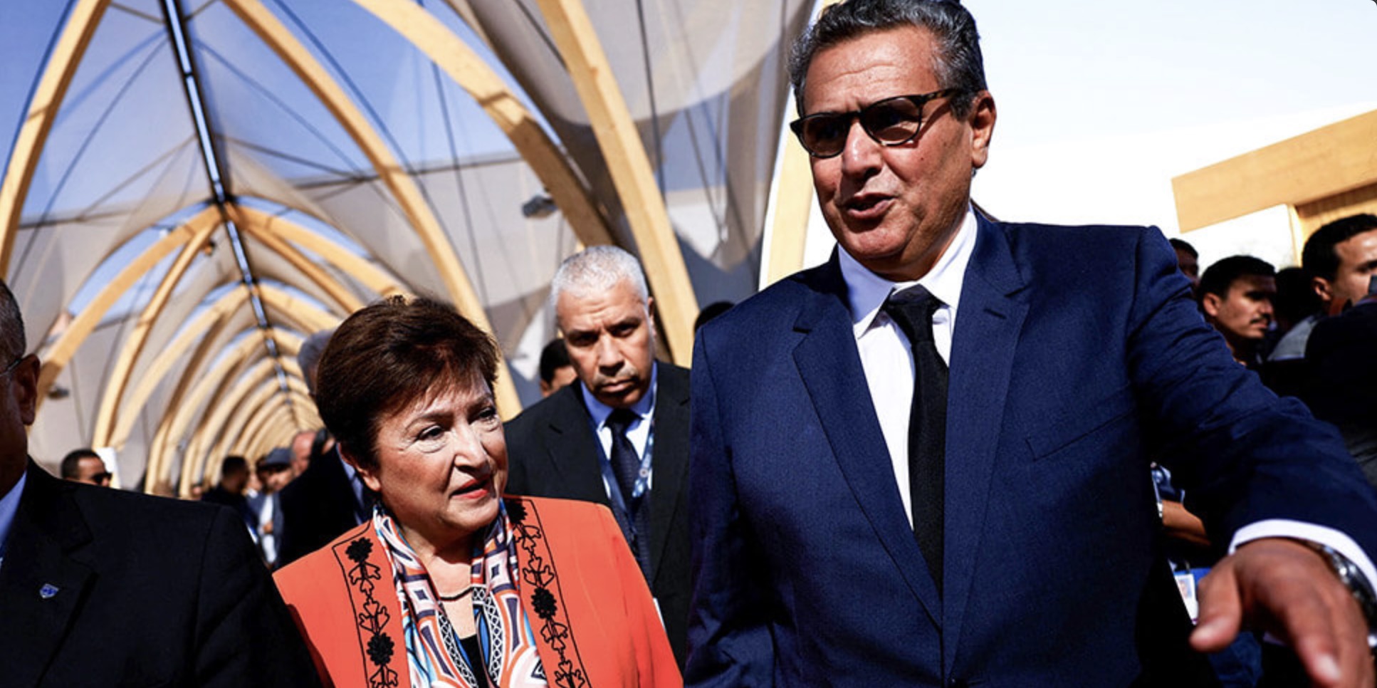 Aziz Akhannouch et Kristalina Georgieva