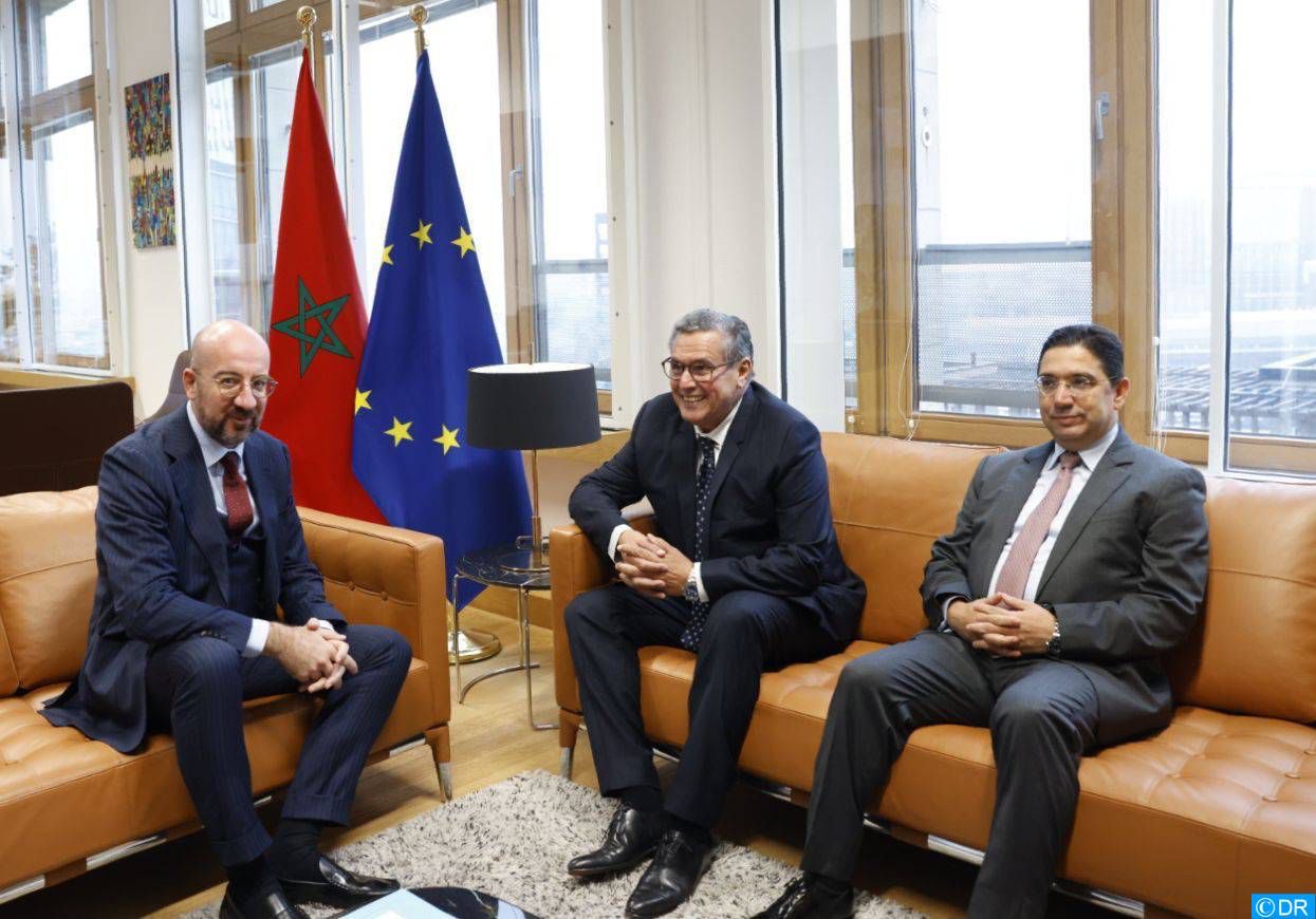 charles michel Akhannouch Bourita