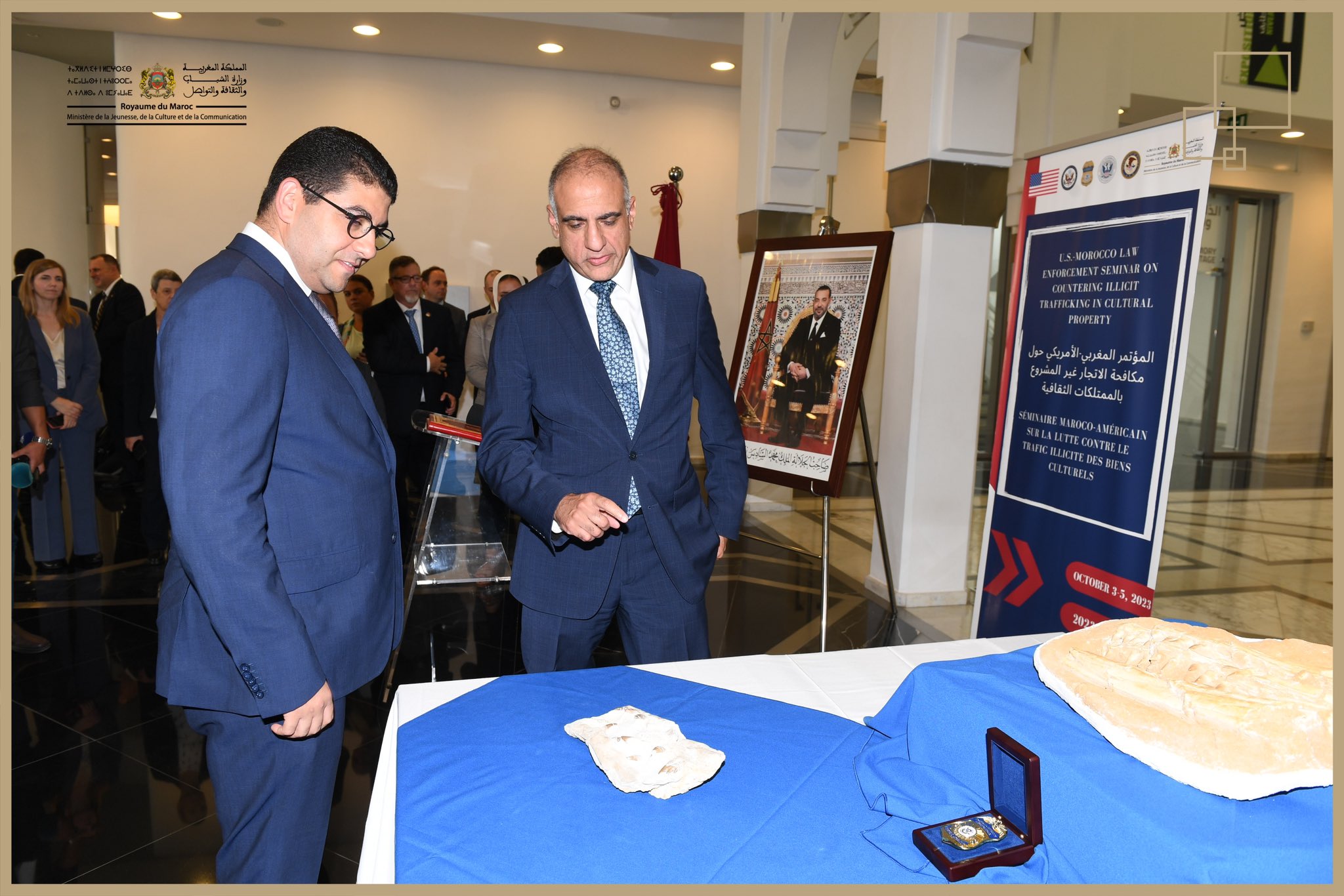 Fossiles dinosaures restitués