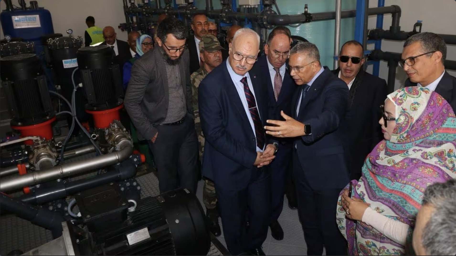 El Guerguarate- ONEE mise en service de la station de dessalement de l’eau de mer