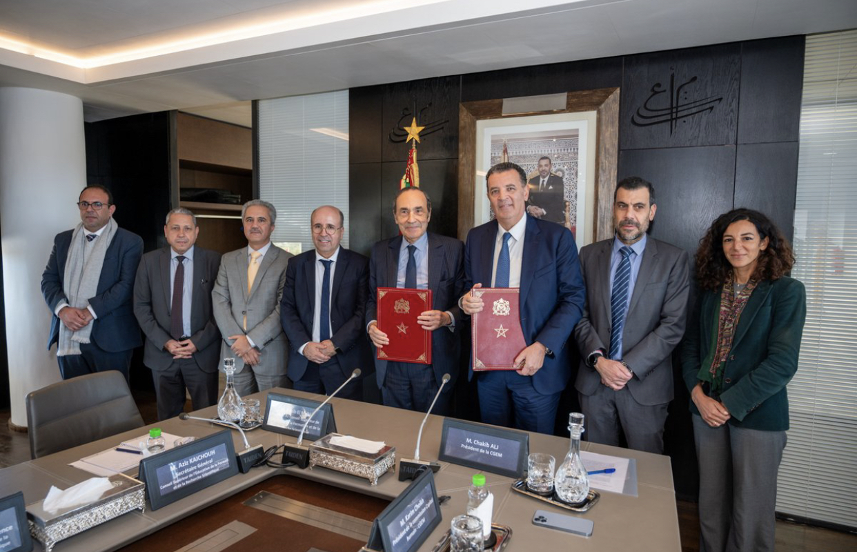 signature convention-cadre entre le CSEFRS et la CGEM