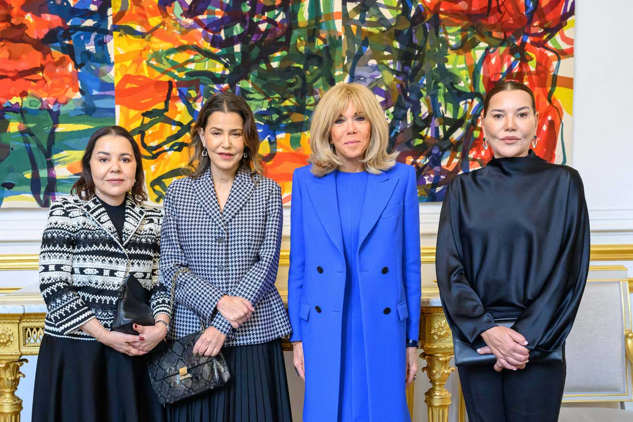 Brigitte Macron Lalla Meryem Lalla Asmaa Lalla Hasnaa