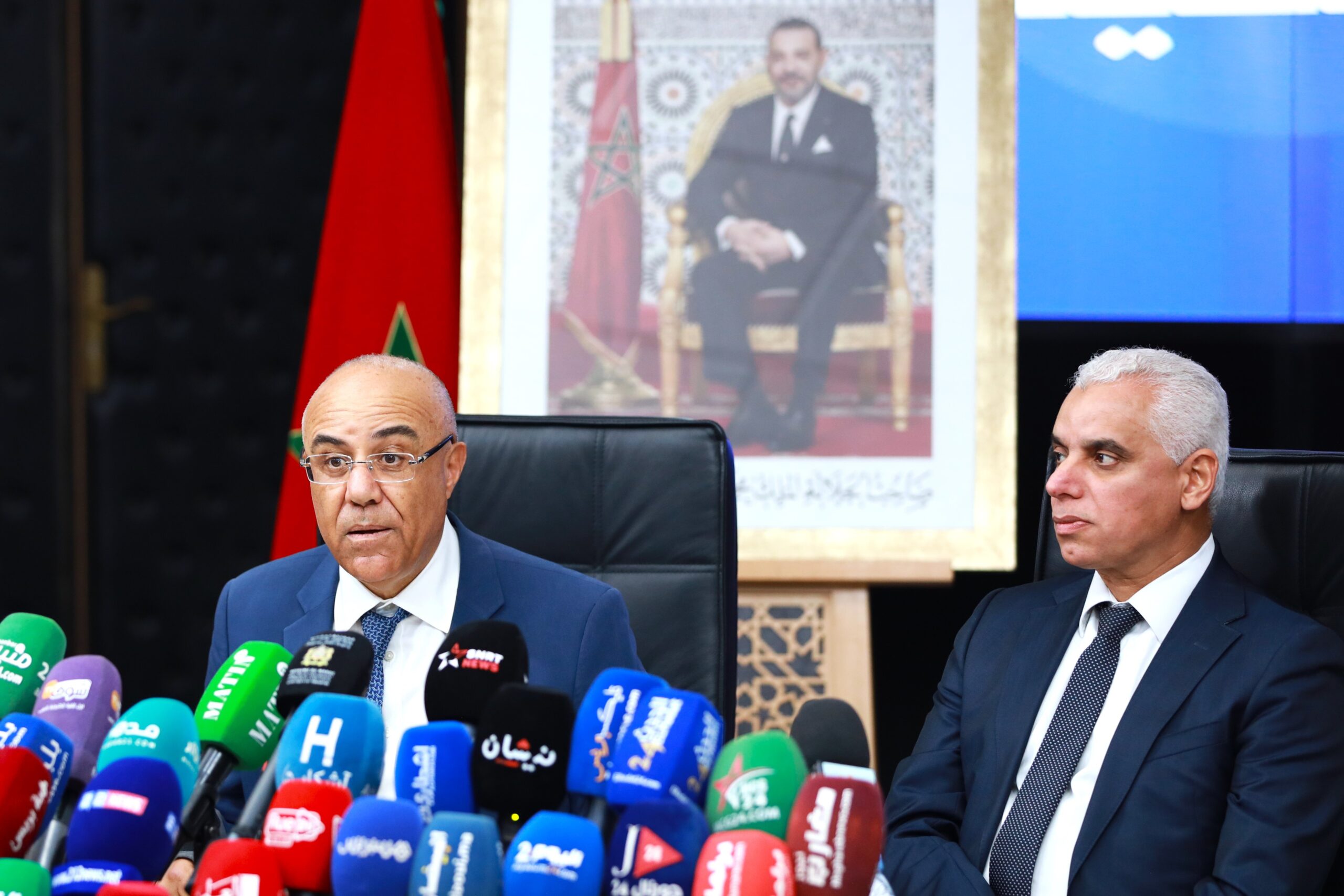 Khaled Ait Taleb et Abdellatif Miraoui