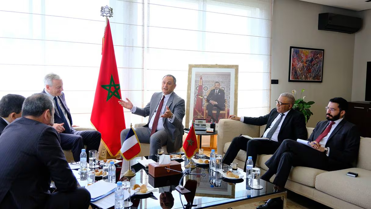 mezzour et bruno le maire