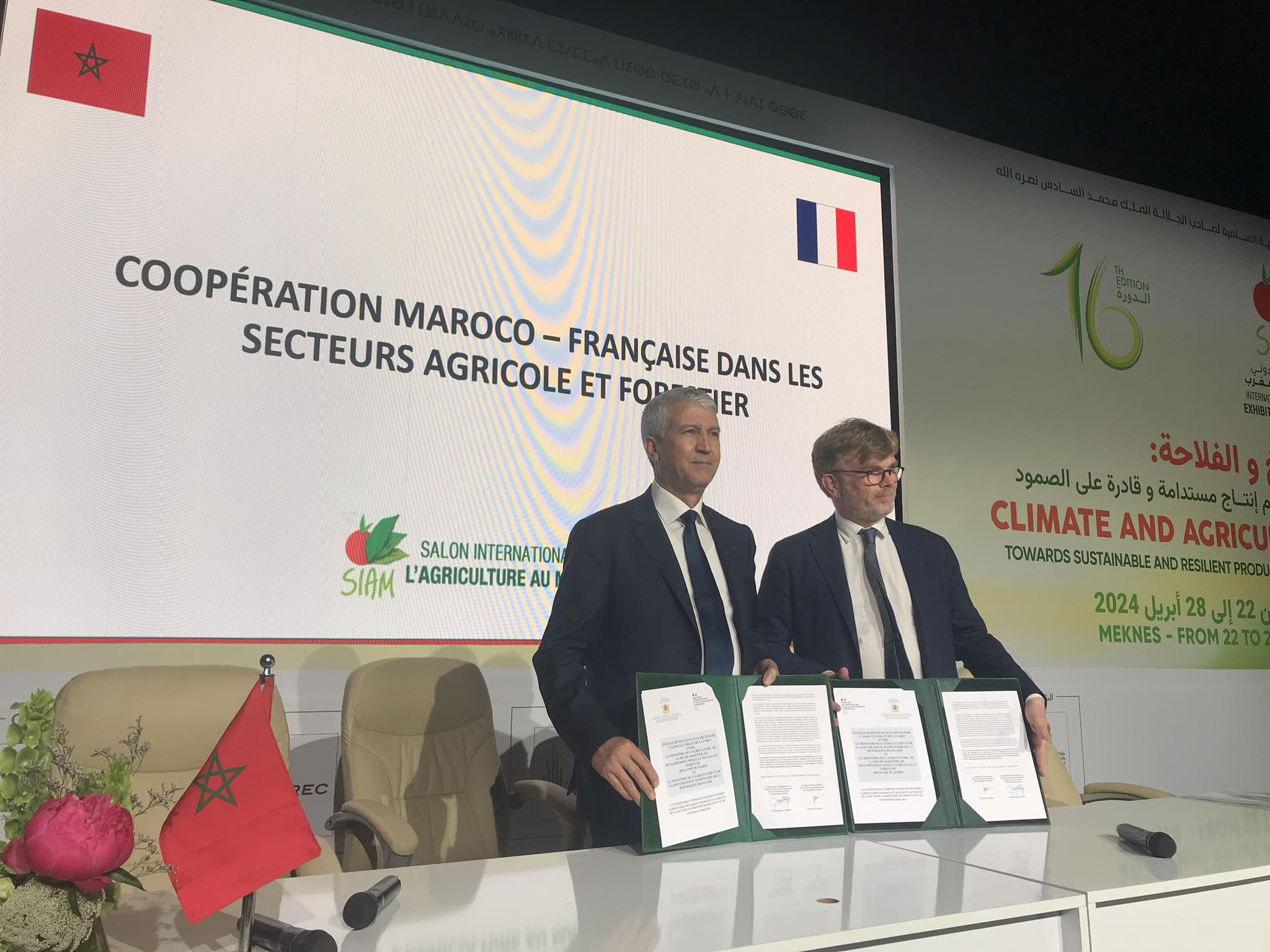 Maroc-France-agriculture Sadiki