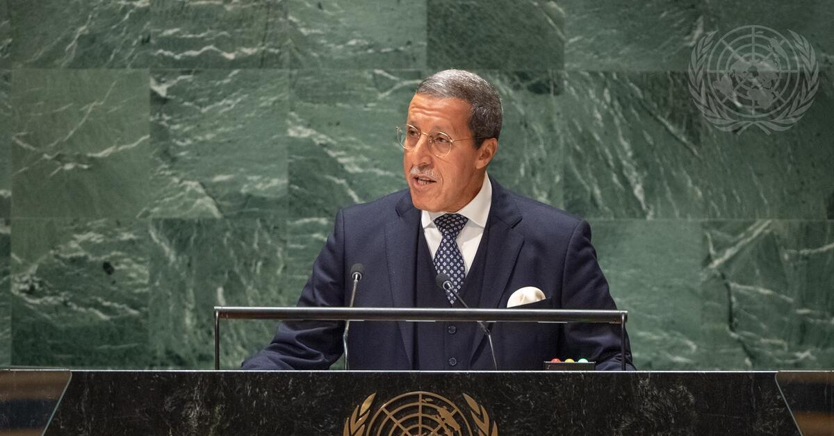 Hilale recalls Moroccan commitment to the Palestinians before the UN General Assembly