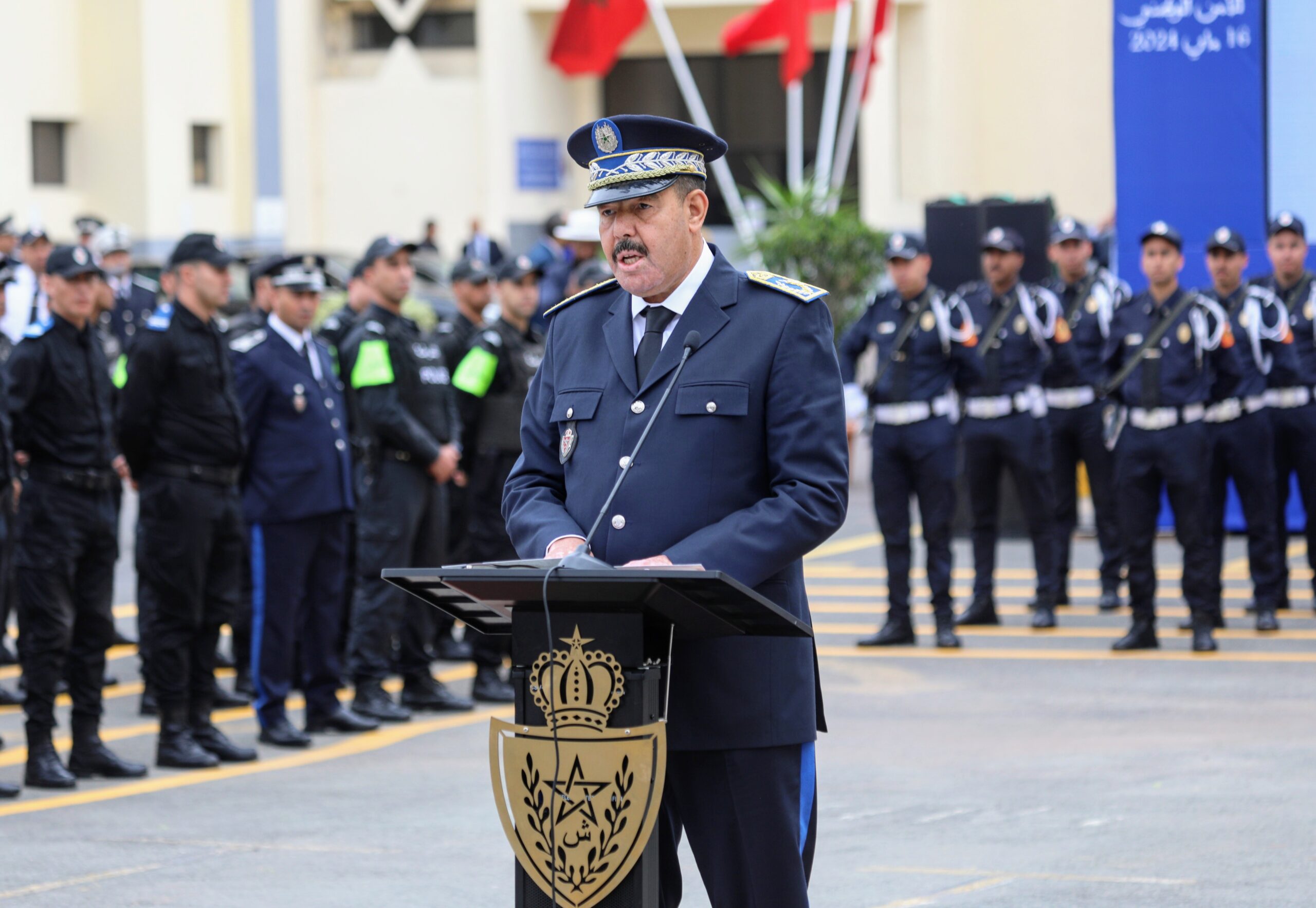 Celebration in Casablanca of the 68th anniversary of the DGSN