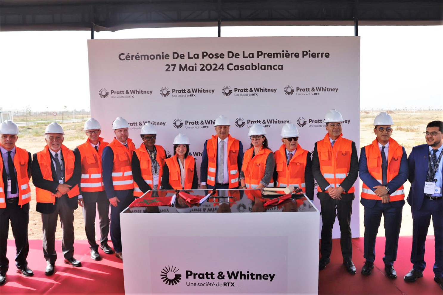 Aeronautics: Pratt & Whitney Canada lays the primary stone of its new manufacturing unit in Nouaceur