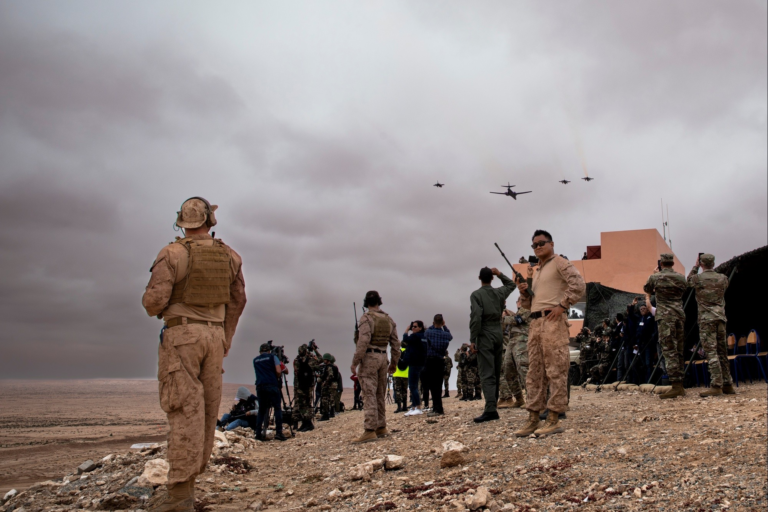 “African Lion 2024”: Simulation train on the Mixed Operations Middle in Agadir