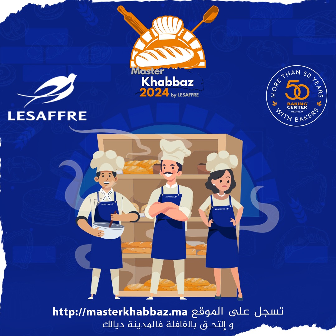 Lesaffre Maroc celebrates 50 years of Baking Heart with the “Grasp Khebbaz 2024” roadshow