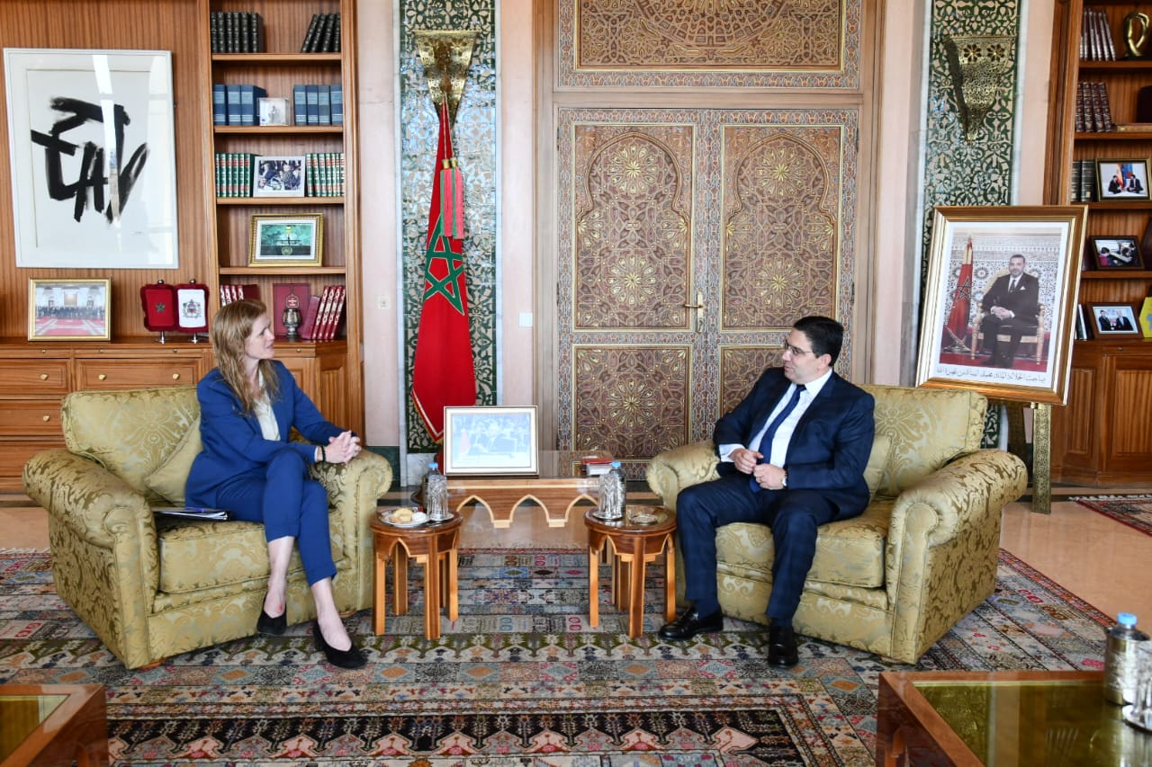 Nasser Bourita et Samantha Power USAID