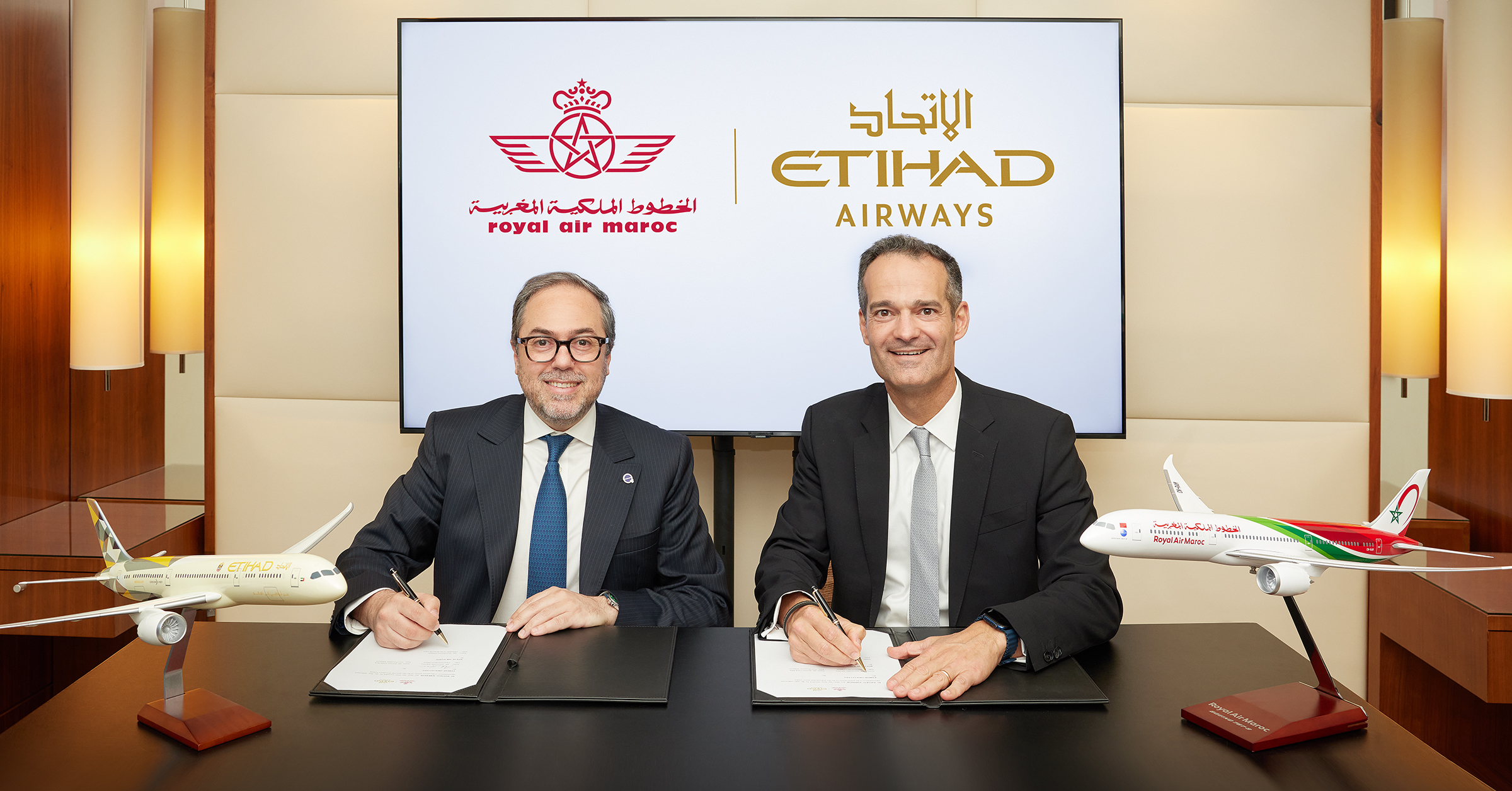 Air transport: Etihad Airways and RAM strengthen their collaboration