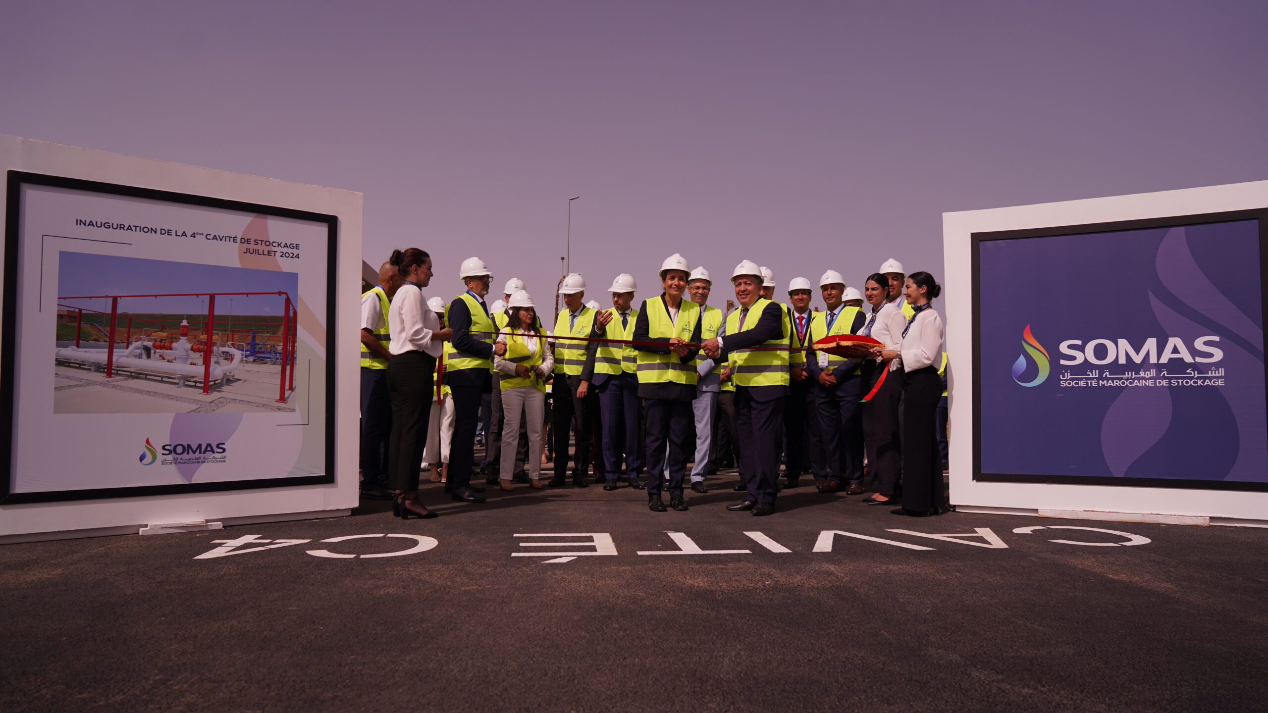 SOMAS inaugurates its 4th butane gasoline storage cavity in Mohammedia