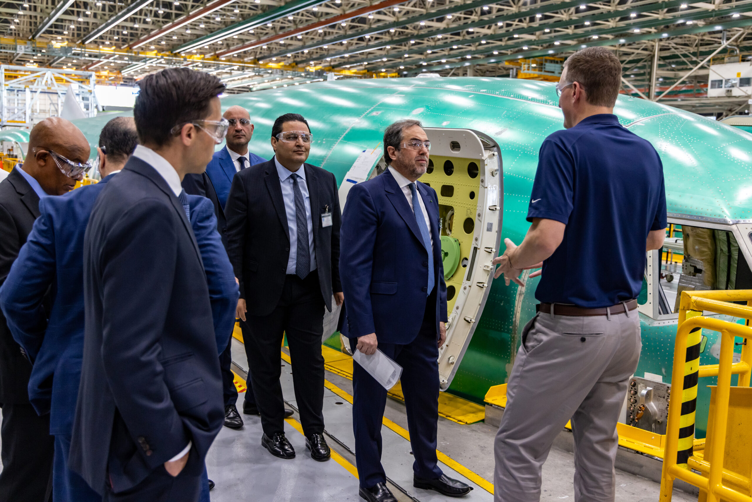 Abdelhamid Addou and his groups make a strategic go to to Boeing