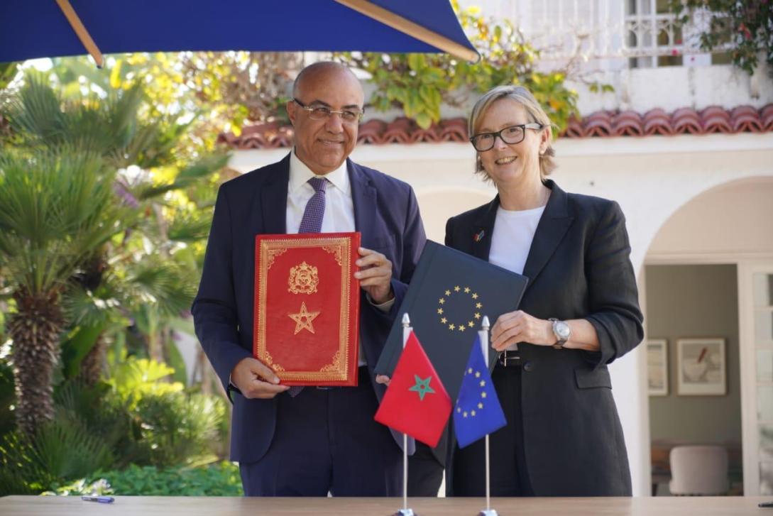 Signature à Rabat d’un programme d’appui à l’ESRIM entre le Maroc et l’UE