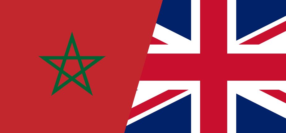 maroc grande bretagne drapeau UK