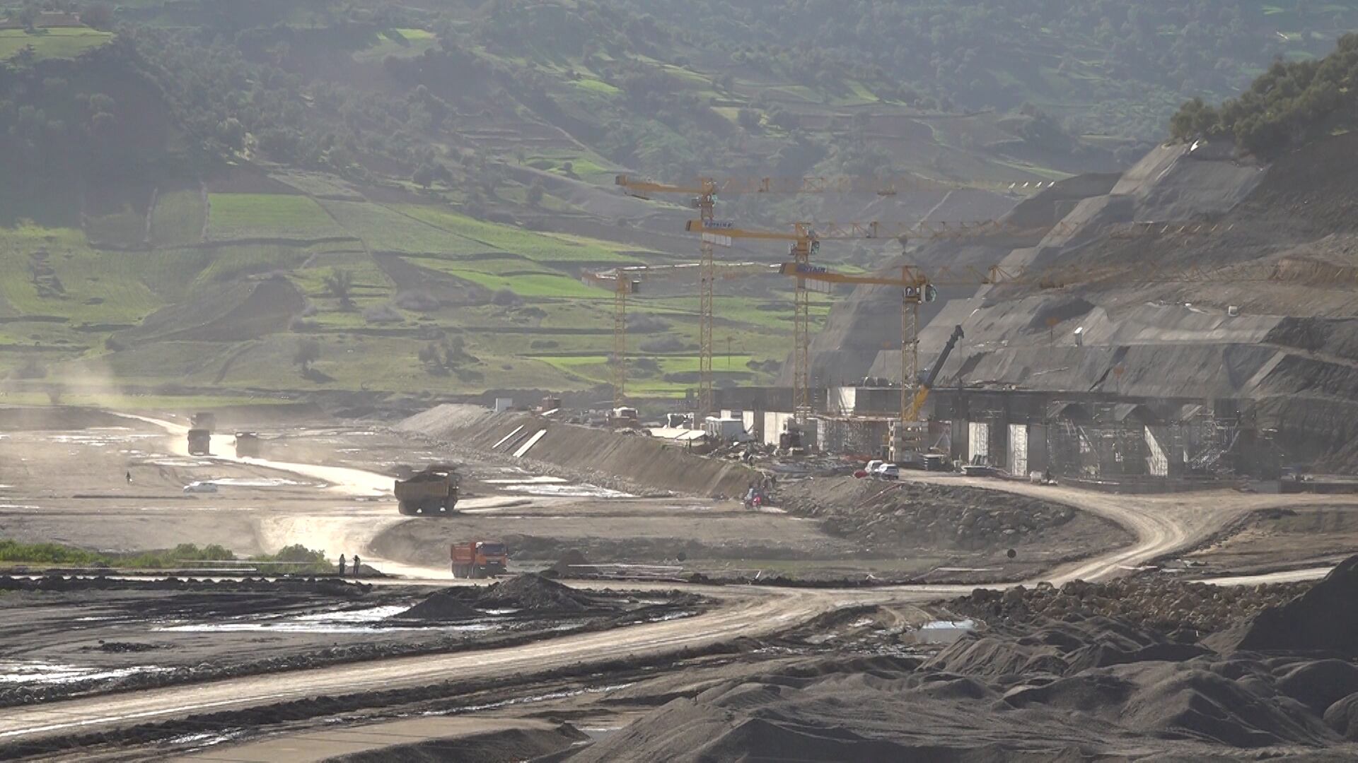 Bassin de Sebou: le deuxième plus grand barrage prend forme à Taounate