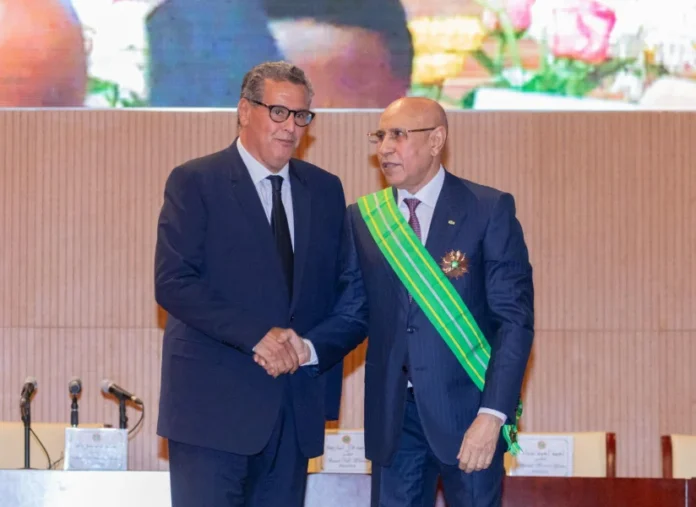 Le Président mauritanien reçoit M. Akhannouch