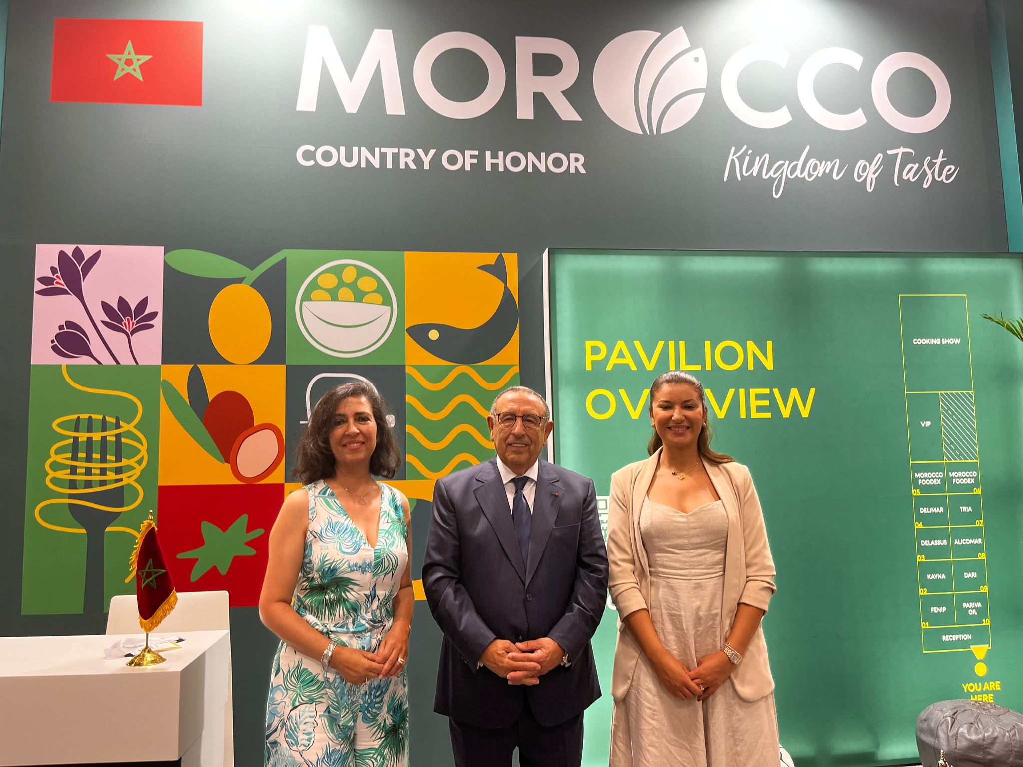 L’Ambassadeur Youssef Amrani appuie la présence marocaine au salon Americas Food and Beverage 2024