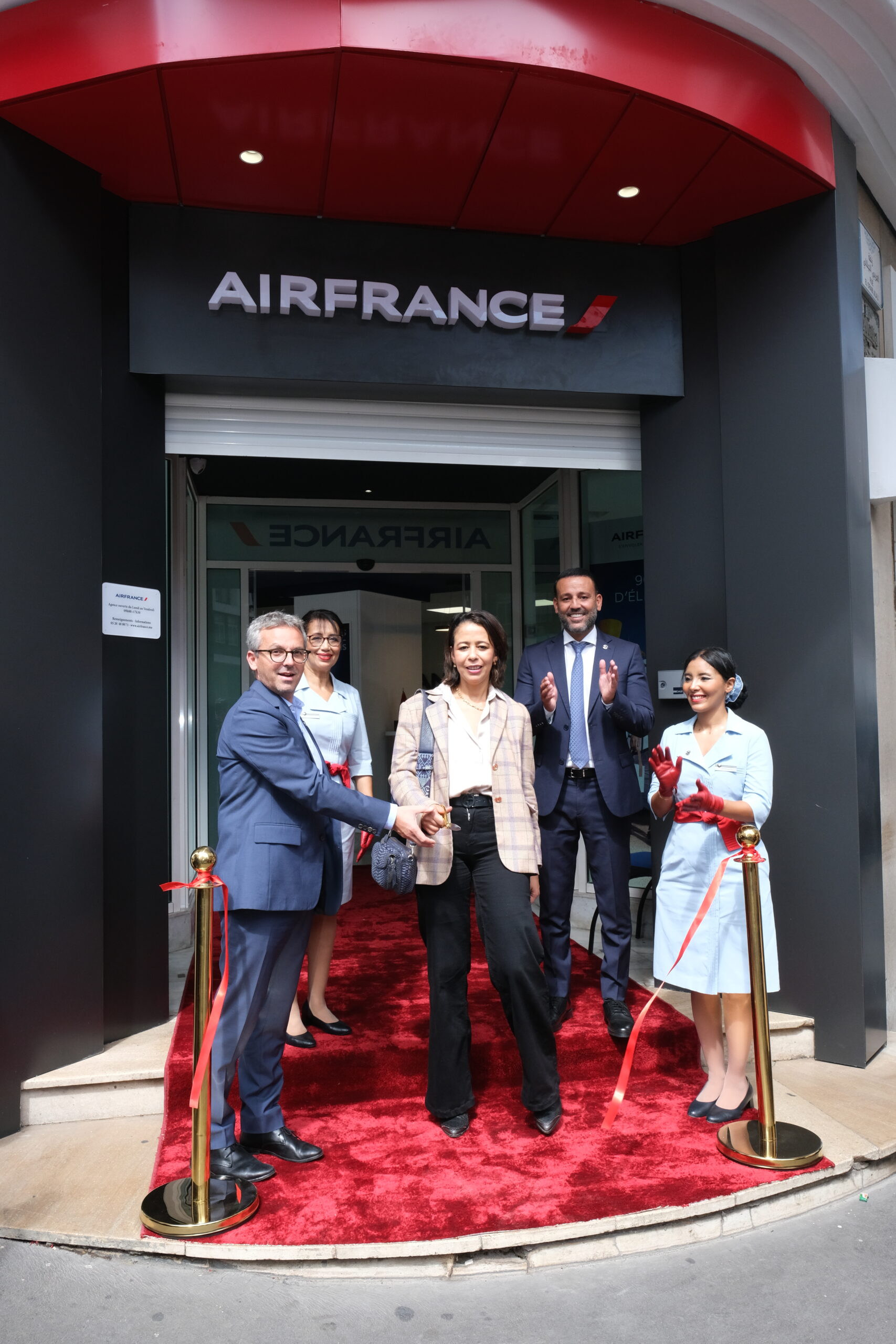 Rénovation de l’agence Air France à Casablanca, une expérience client repensée