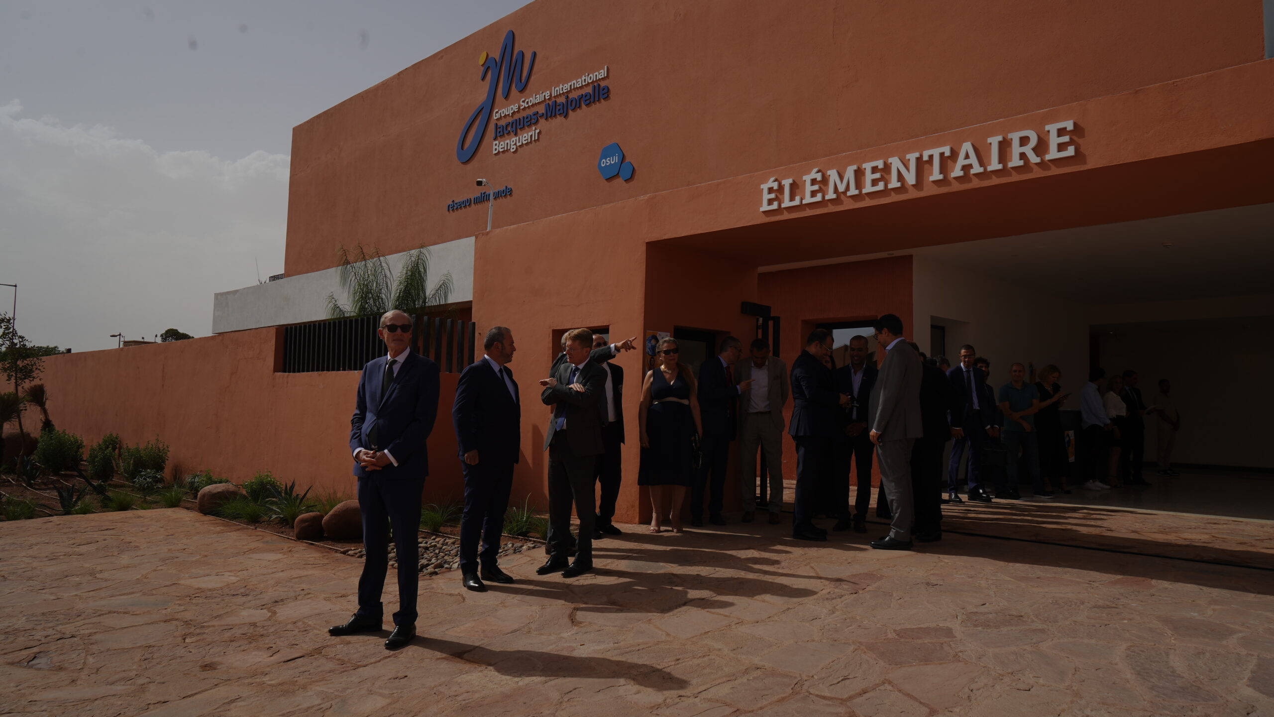 Inauguration de l’école Jacques-Majorelle à Benguérir