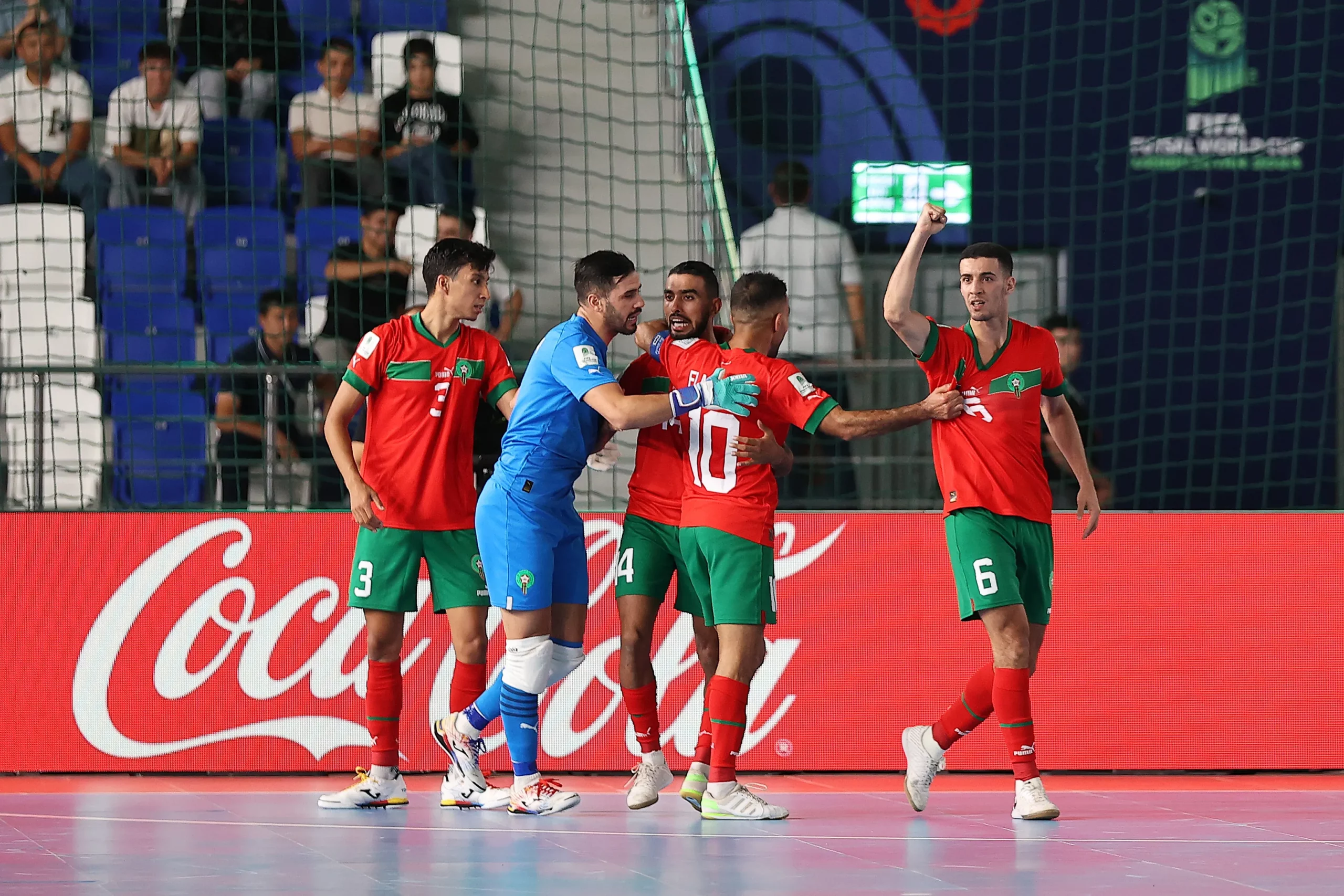 Futsal: Le Maroc au 7è rang du classement FIFA